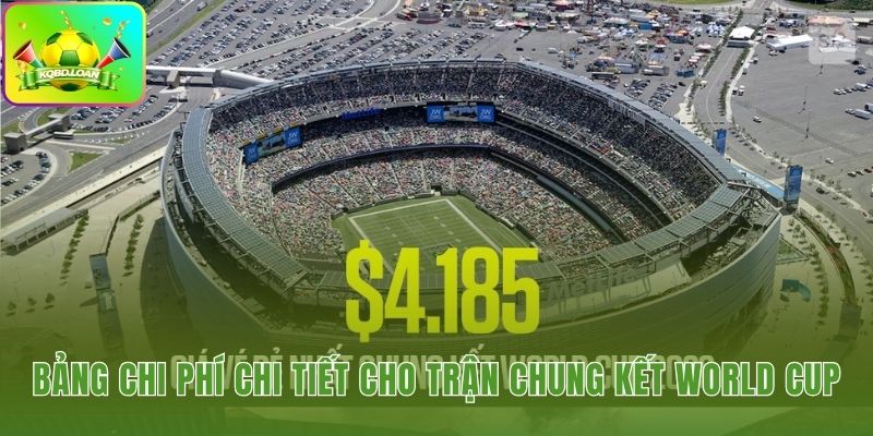 Phân loại các hạng vé với mức phí cụ thể