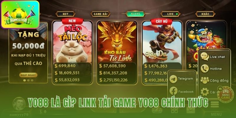 Yo88 cổng game uy tín với nền tảng công nghệ hiện đại
